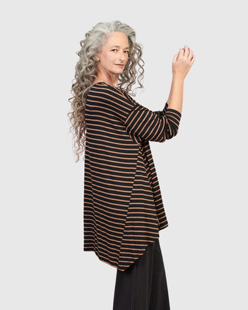 alembika-kaya-oversized-trapeze-top-stripes image 2