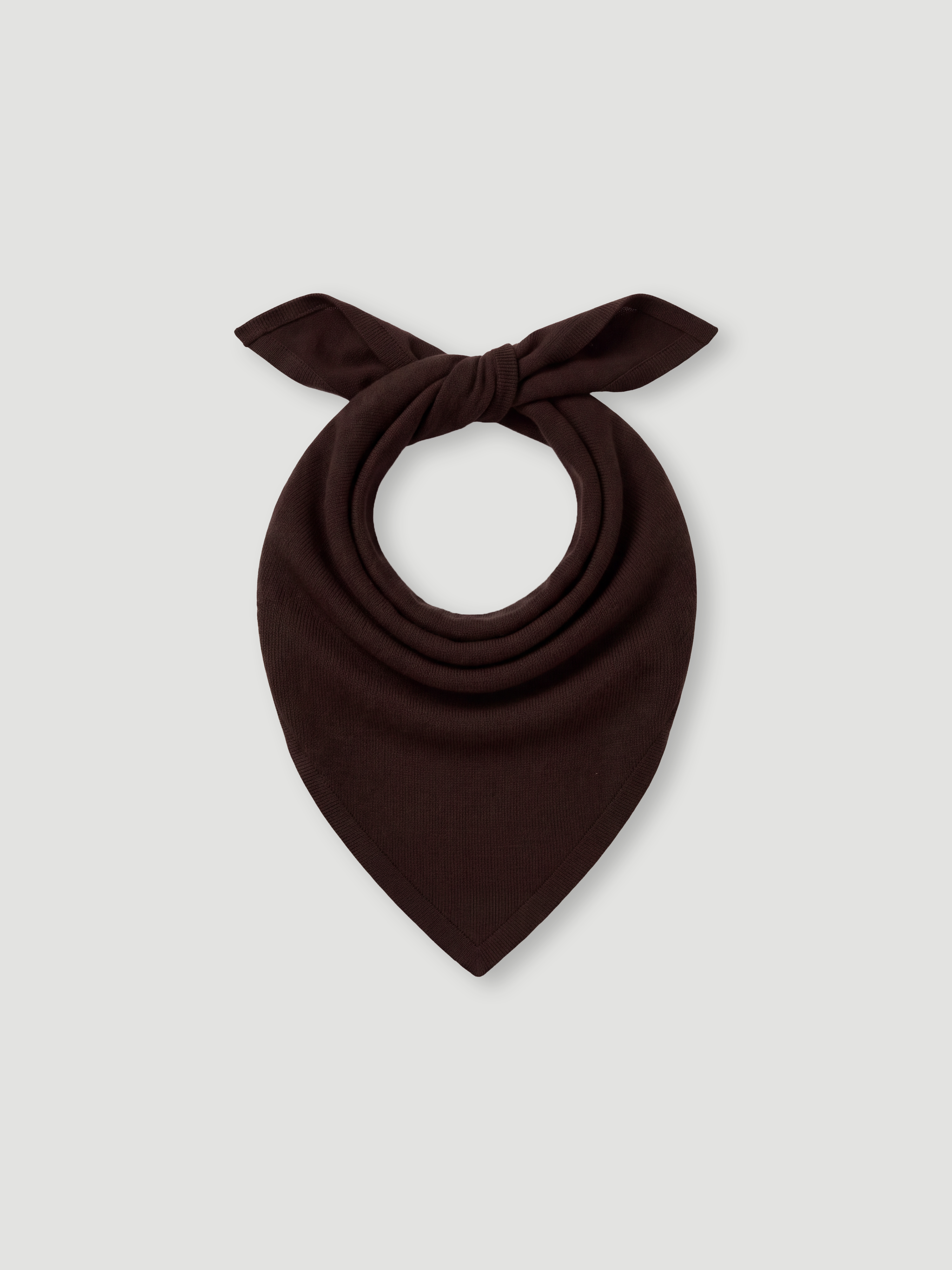 absolut-annabelle-bandana-tuch-aus-kaschmir-dunkelbraun-54x54 image 1