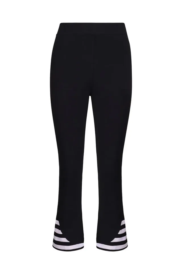 alembika-lina-bootleg-slim-pants-stretchhose-mit-streifen image 1