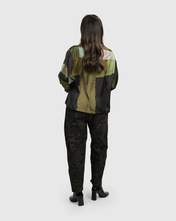 alembika-alfresco-market-top-olive-damen-bluse image 7