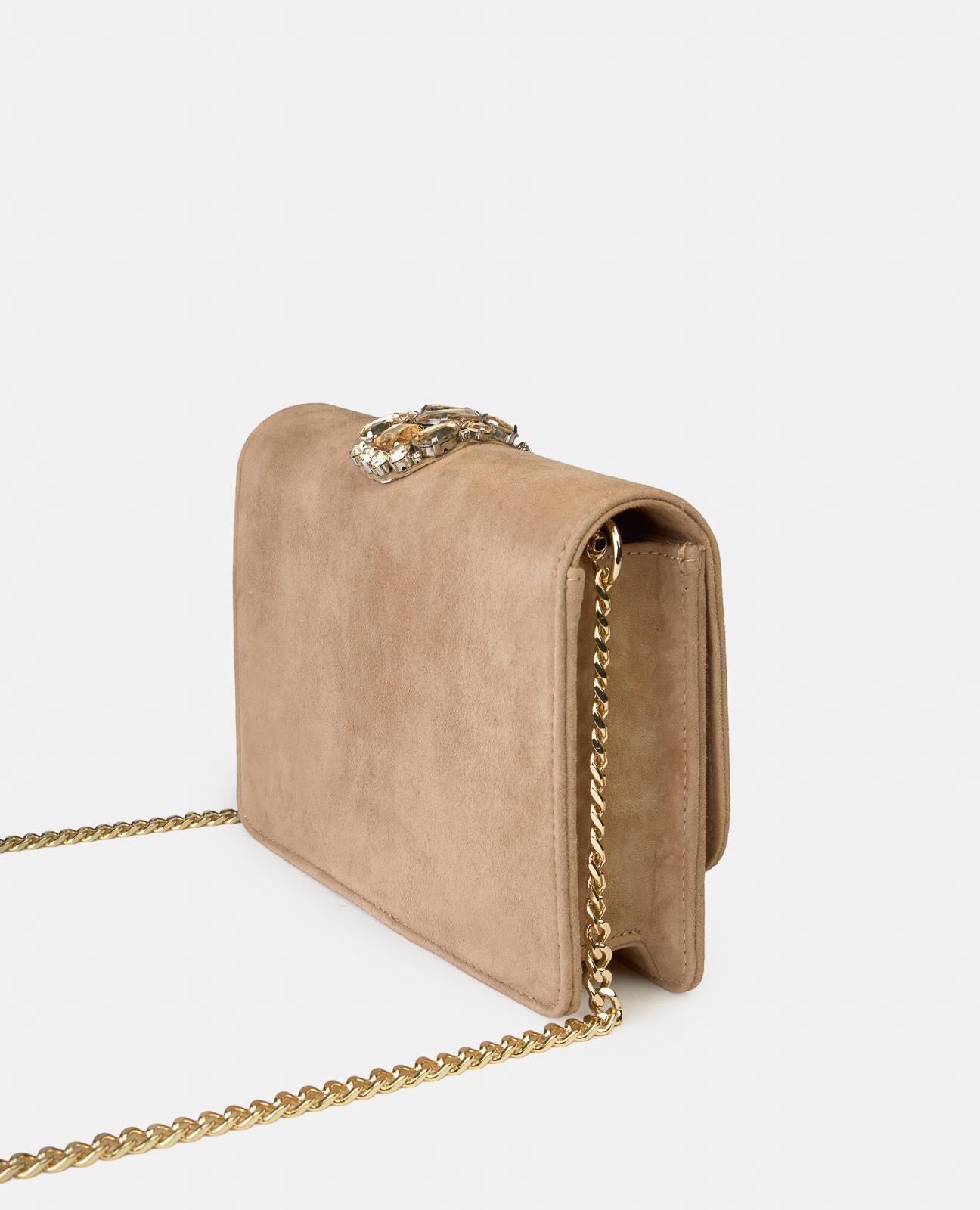 alma-en-pena-snake-flap-shoulder-bag-leder-umh-ngetasche-camel image 2