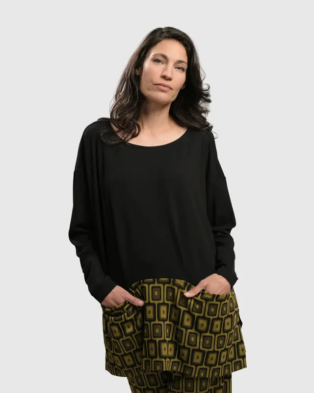 alembika-alice-apron-pocket-top-chartreuse image 1