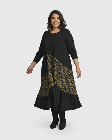 alembika-unstoppable-maxikleid-ochre image 4