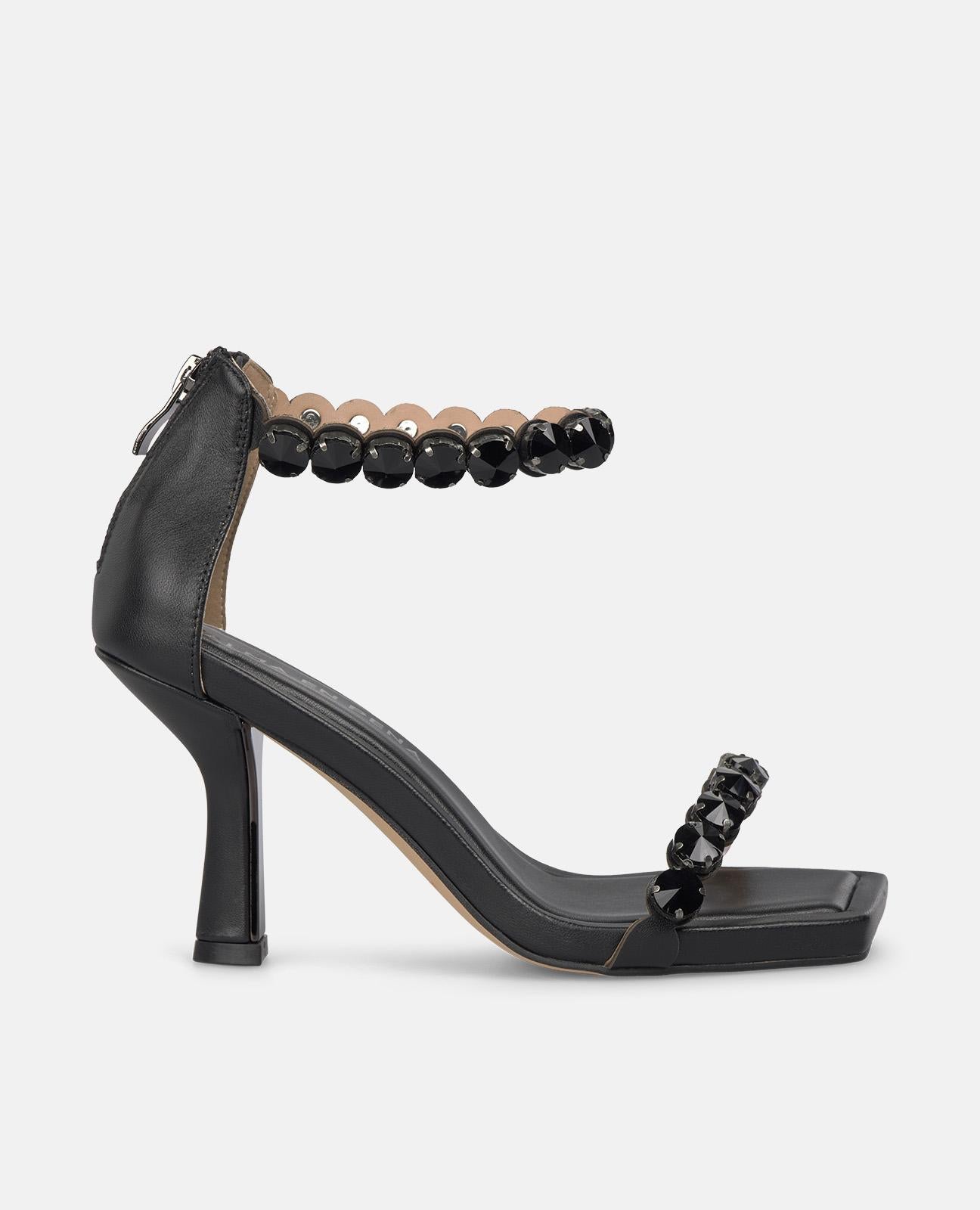 alma-en-pena-high-heel-sandalette-mit-kn-chelriemen-schwarz-9-cm image 2