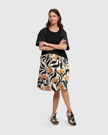 alembika-clementine-t-shirt-kleid-tulips image 7