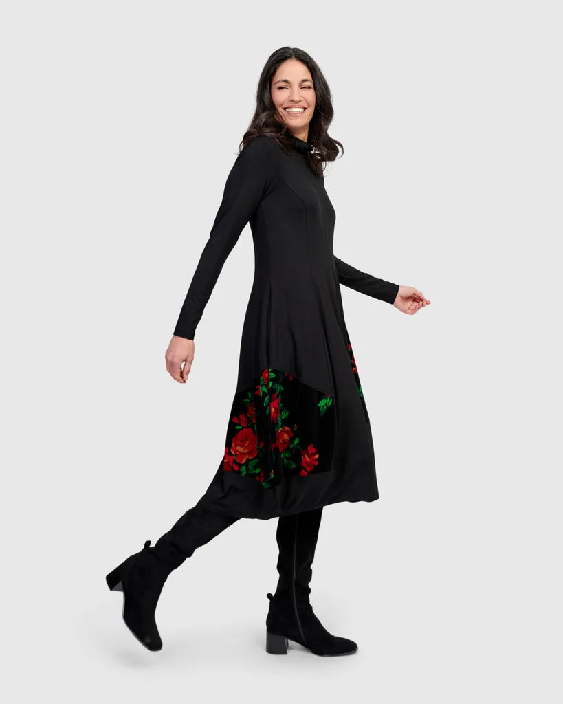 alembika-serenade-cocoon-dress-roses-cocoon-kleid image 1