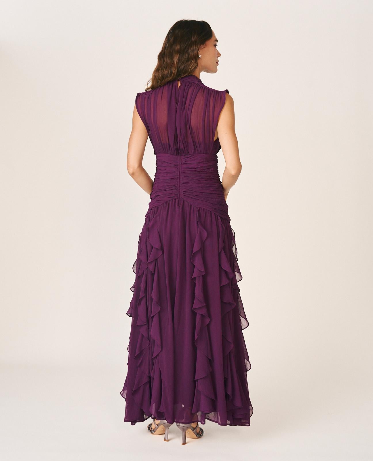 alma-en-pena-alfa-64622-maxikleid-mit-r-schen-lila image 8