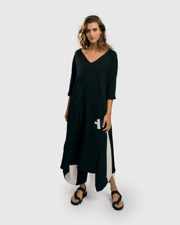 alembika-lina-stripe-lantern-hose-wei-schwarz image 7