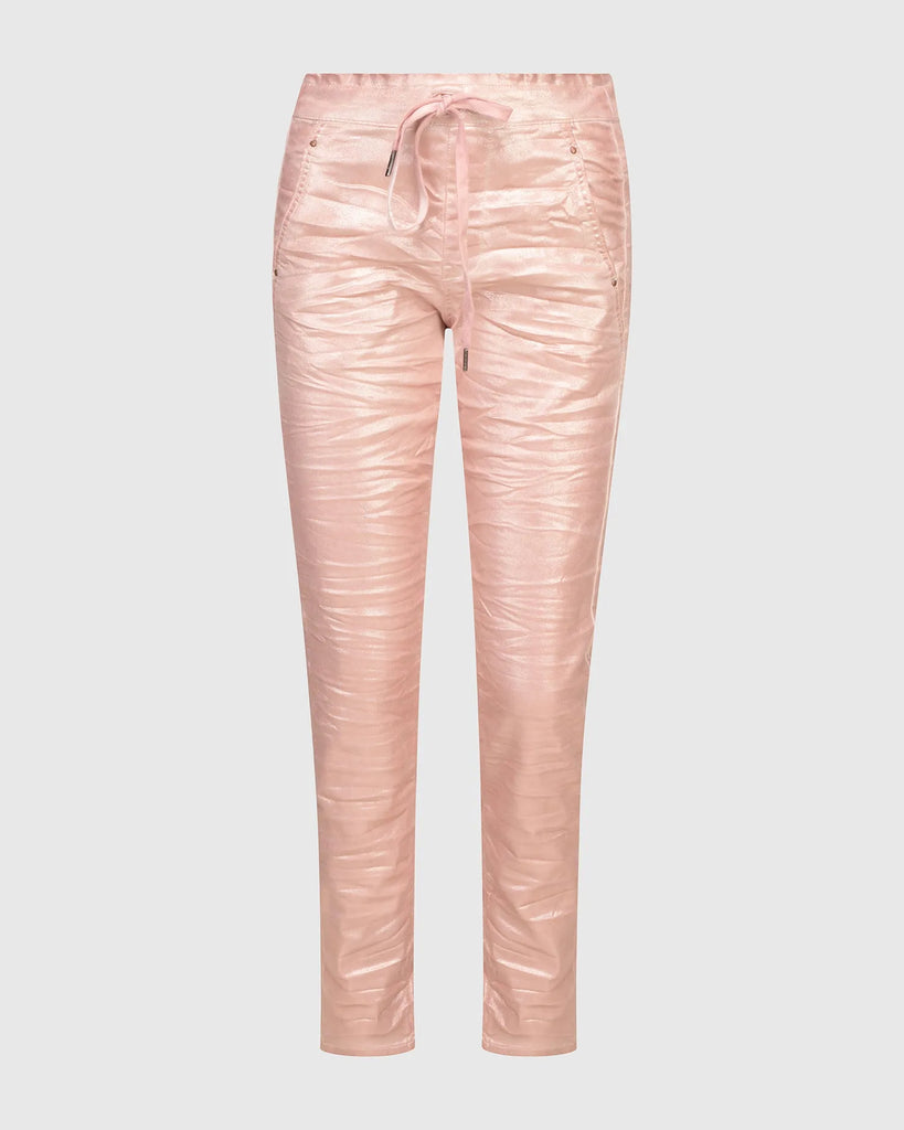 alembika-iconic-stretch-jeans-metallic-powder-mid-rise image 1