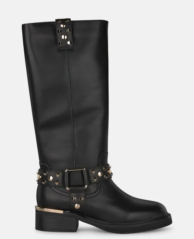 alma-en-pena-nappa-stiefelette-schwarz-mit-steigb-gel-detail-4-cm image 1