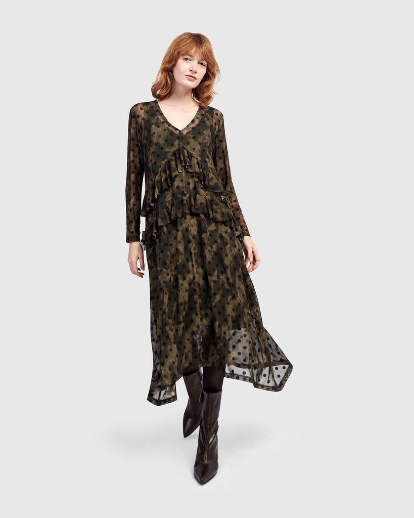 alembika-urban-sprig-ud664a-mesh-maxikleid-antique image 1