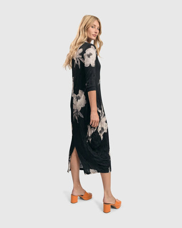 alembika-harper-crinkle-cocoon-kleid-roses-7sd128r image 2