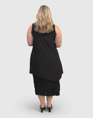 alembika-essential-asymmetrical-tunik-top-schwarz image 5
