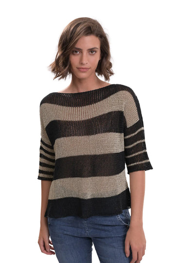 alembika-luxe-reversible-sweater-stone-damen-wendepullover image 6