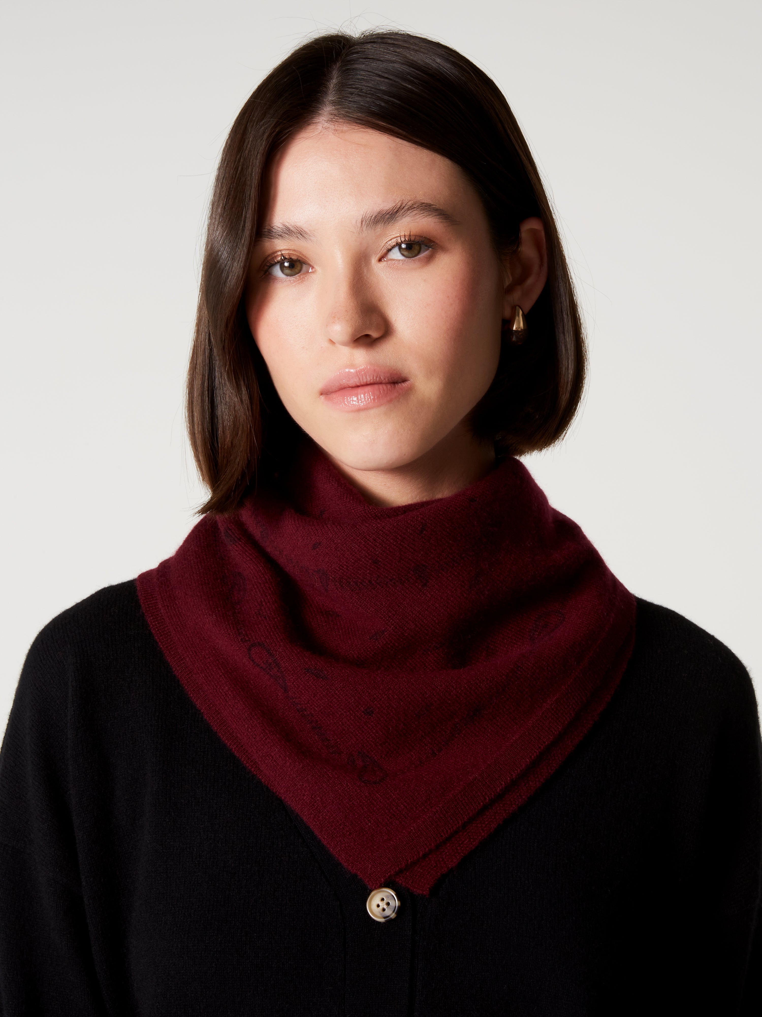 absolut-annabelle-print-bandana-aus-kaschmir-54x54-burgundy image 2