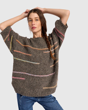 alembika-starling-sweater-mix-pullover image 2