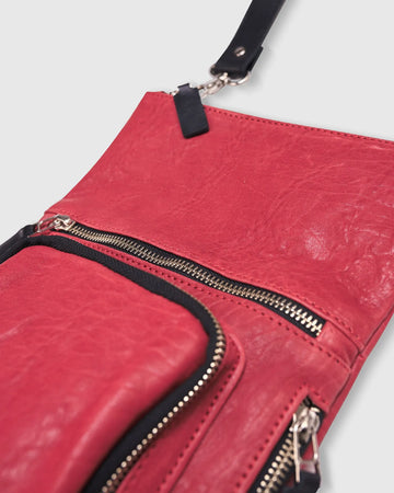 alembika-flat-stash-pouch-tasche-vermillion-damen-leder-pouch image 6