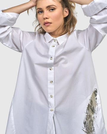 alembika-albany-button-down-tunika-top-white image 3