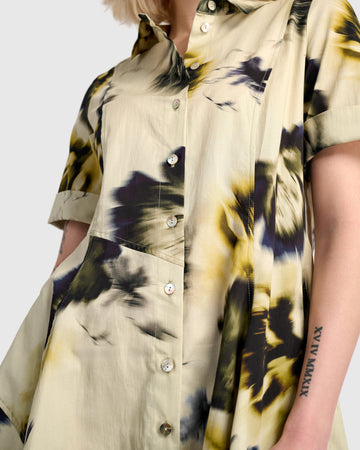 alembika-barb-cotton-shirthemdkleid-pansy-floral image 2
