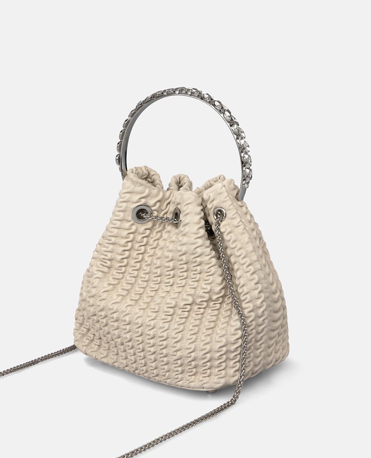 alma-en-pena-candy-clutch-aus-leder-gepr-gte-abendtasche-mit-strass-griff image 3