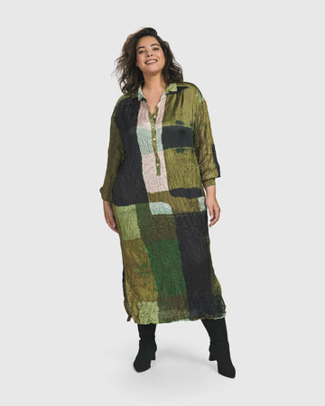 alembika-al-fresco-shirt-dress-olive image 3