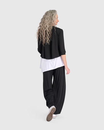 alembika-essential-crop-cardigan-schwarz image 5