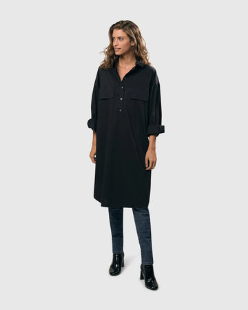 alembika-urban-crisp-tunic-dress-black-tunika-kleid image 6