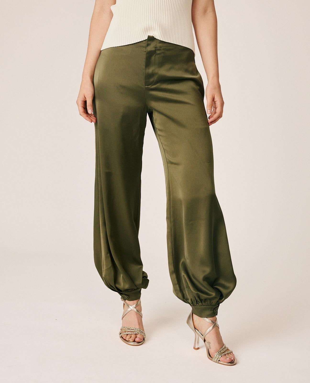 alma-en-pena-jacquard-boxer-hose-khaki-baggy image 2