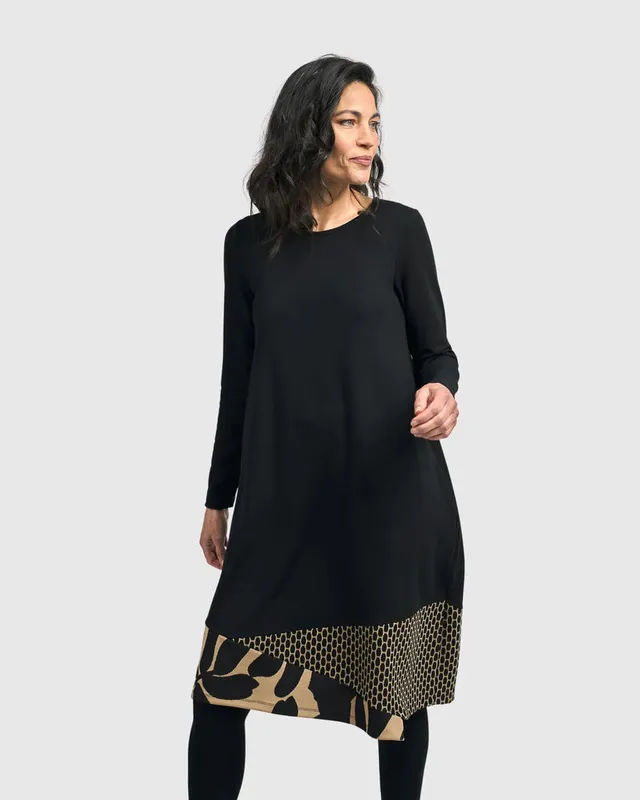 alembika-nora-relaxed-kleid-mix-jacquard-kleid image 1