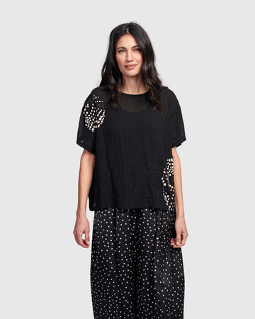 alembika-halo-boxy-tee-galaxy-sheer-chiffon-top image 3