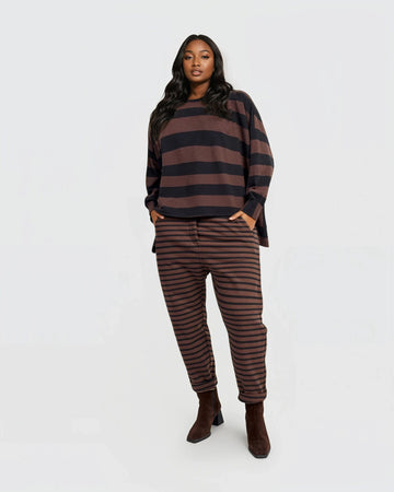 alembika-urban-dash-harem-pants-damen-hose-stripes image 6