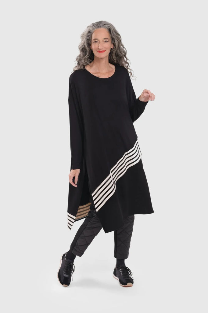 alembika-urban-muse-tunic-dress-stripes-damen-tunika-kleid image 1