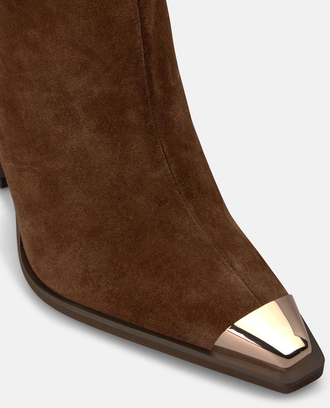 alma-en-pena-64205-stiefeletten-camel-suede-metallic-spitze-9-cm image 4