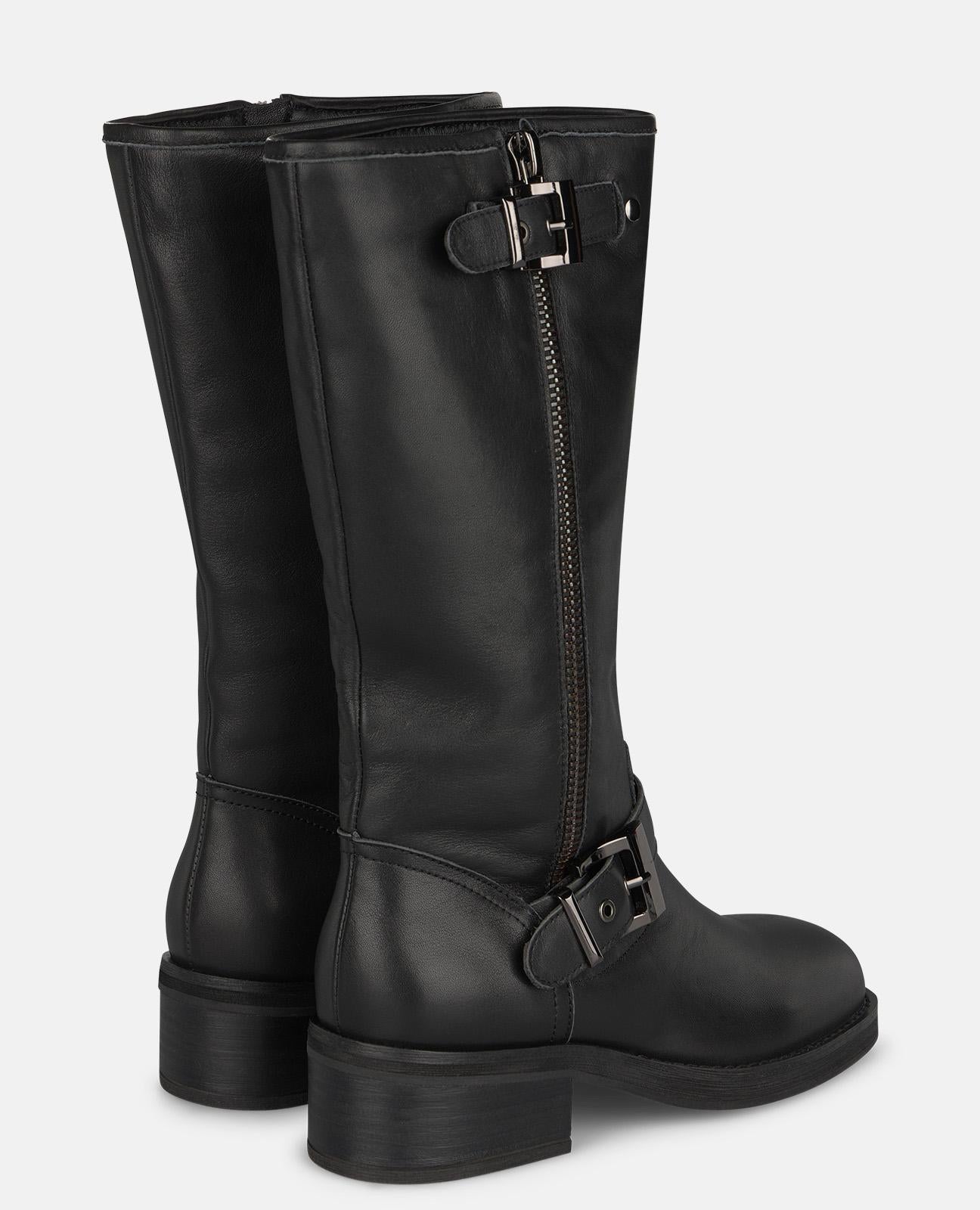 alma-en-pena-boots-with-metallic-studs-stiefelette-schwarz-4-5-cm image 3