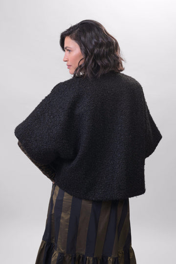alembika-ether-boucl-kimono-black-jacke image 2