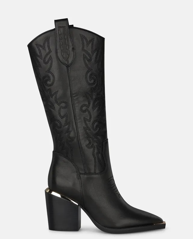 alma-en-pena-alfa-64077-cowboy-stiefel-nappa-schwarz-7-5-cm-absatz image 1