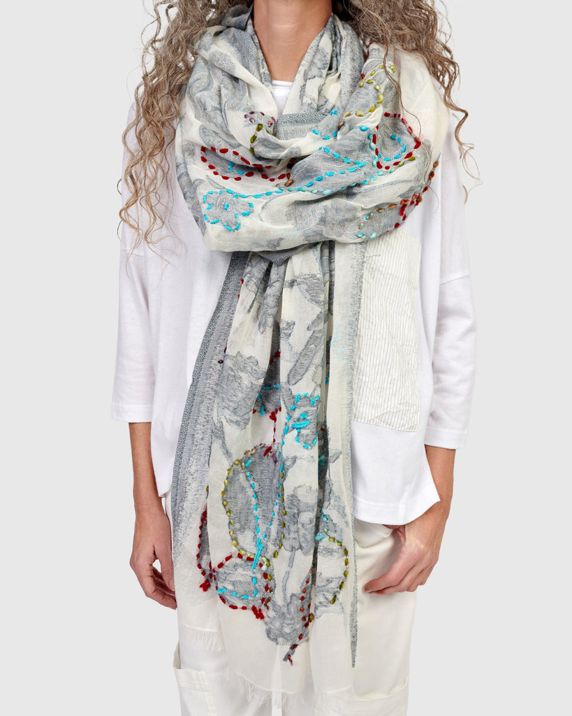 alembika-flashdance-scarf-damen-schal-silver image 1
