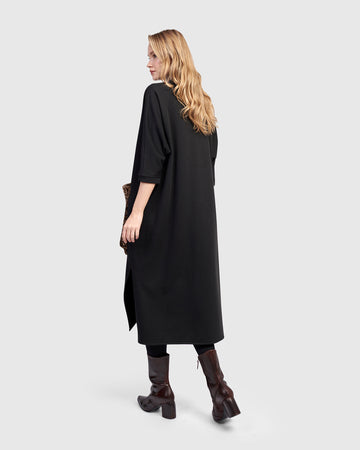 alembika-urban-cub-lounge-dress-midi-freizeitkleid-schwarz image 5