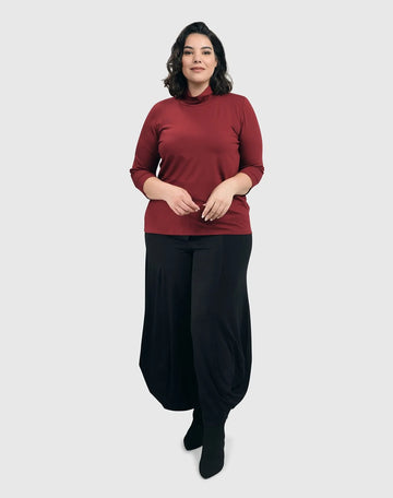 alembika-essential-mockneck-top-plum image 7
