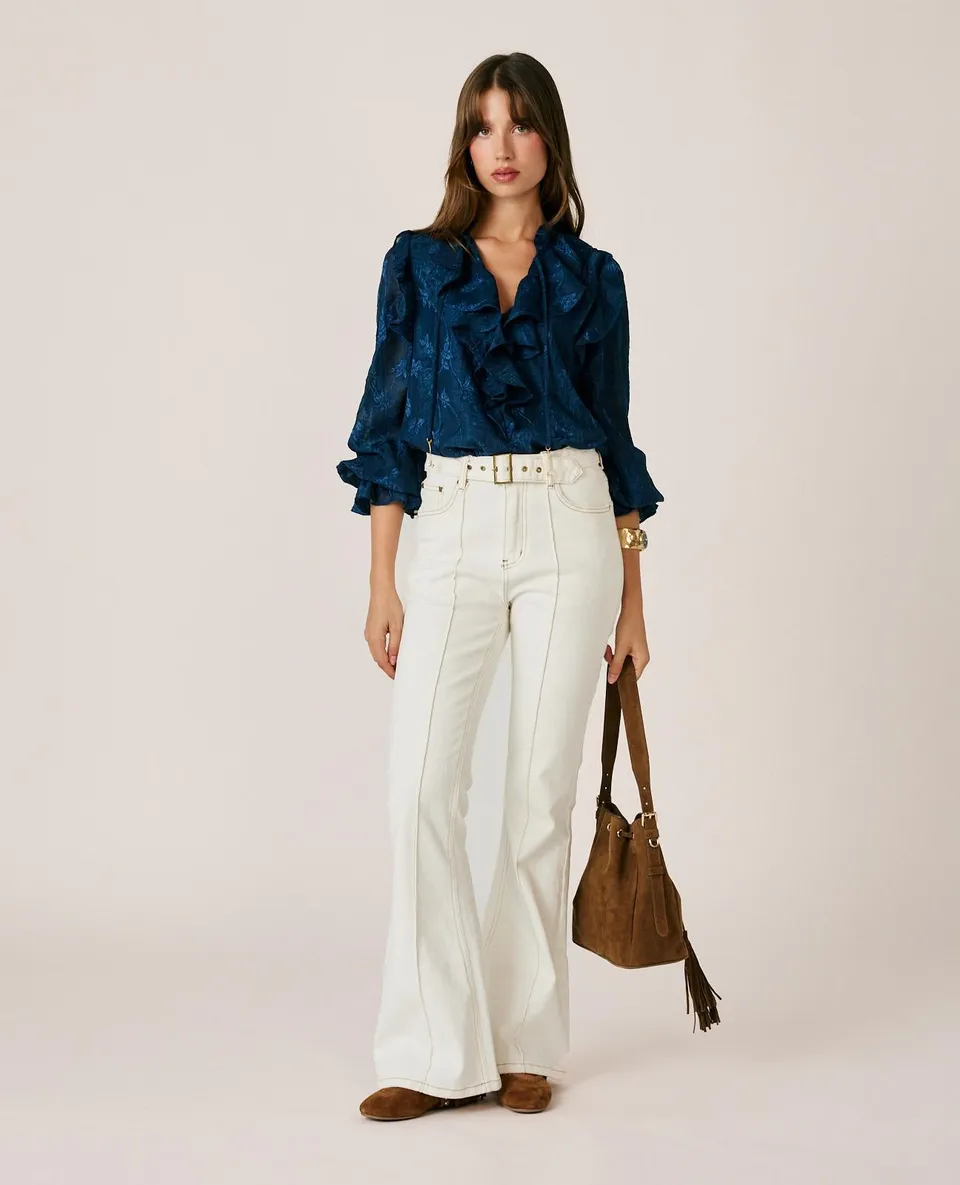 alma-en-pena-demin-flare-pants-high-waist-hose-wei image 1