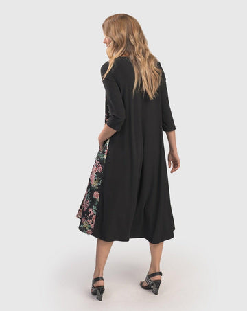 alembika-andi-luxe-satin-dress-dot-a-linien-kleid-mit-taschen image 7