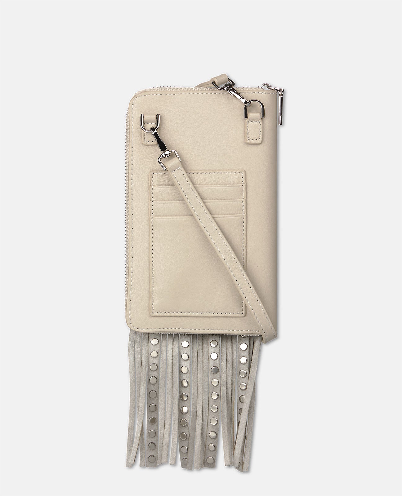 alma-en-pena-natalia-rhinestone-clutch-bag-leder-crossbody-grau image 3