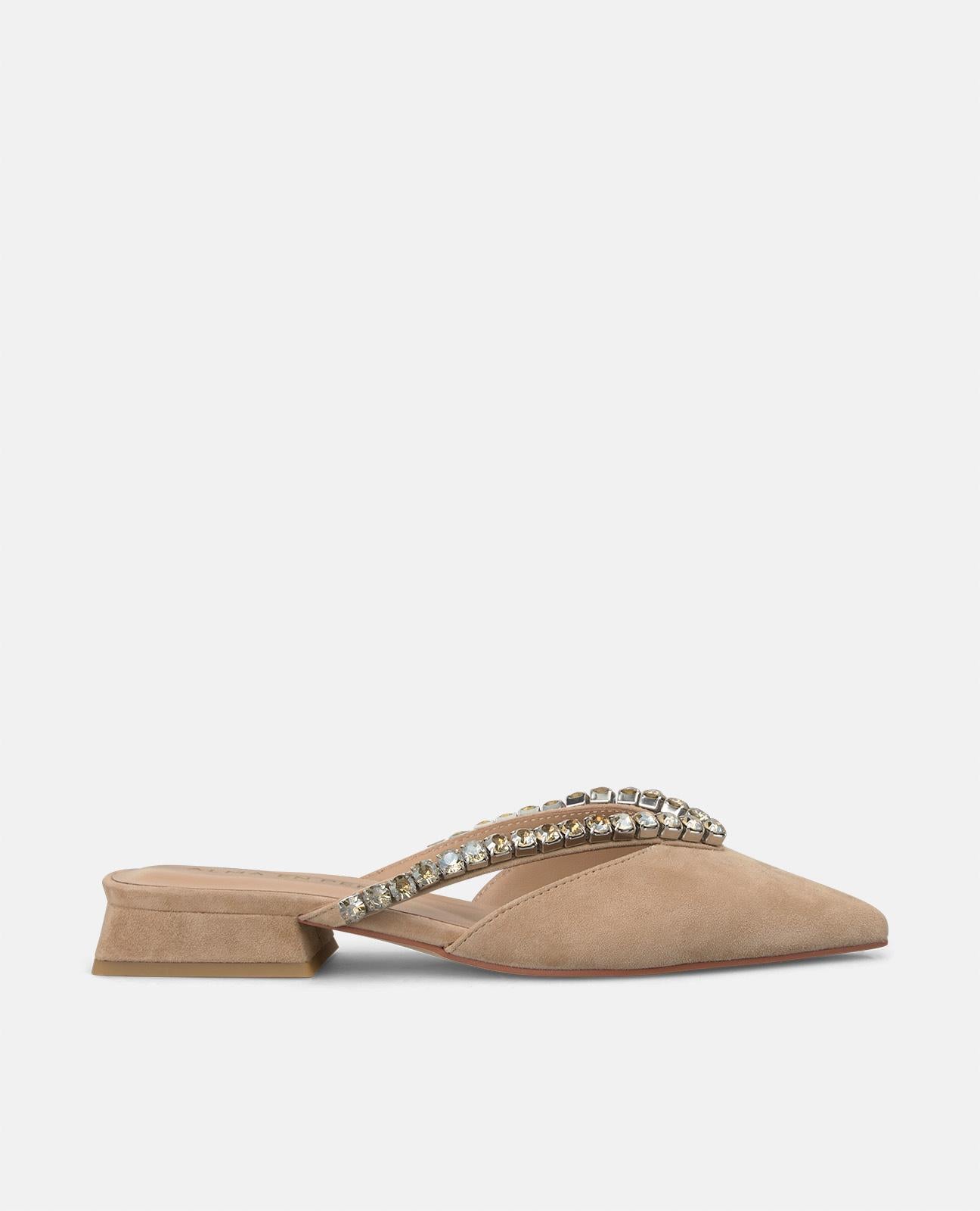 alma-en-pena-ballerina-spitzenschuh-mit-strassriemchen-arena-2-cm image 1