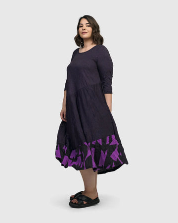 alembika-chrysalis-midi-kleid-violet image 8