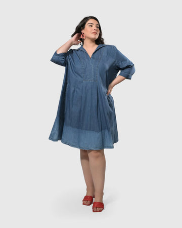 alembika-pas-ombr-swing-kleid-denim image 4