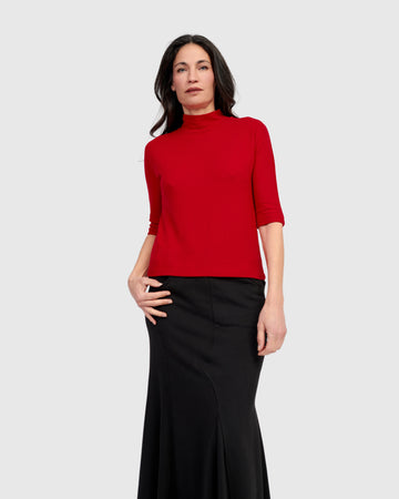 alembika-soft-knit-mockneck-tee-at707r-damen-shirt-rot image 4