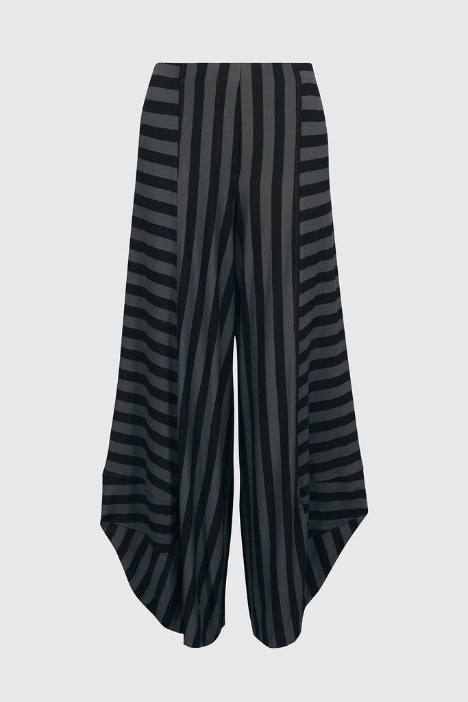 alembika-punto-jersey-hose-grau-schwarz-gestreift image 1