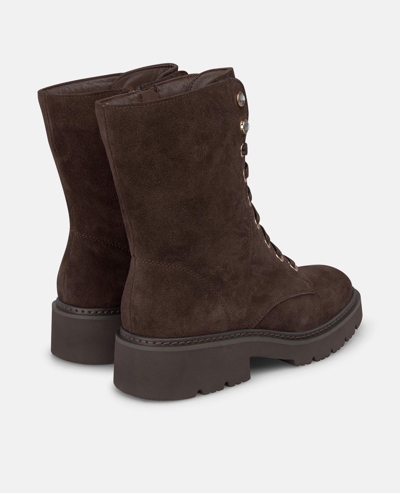 alma-en-pena-military-loot-schn-rboots-braun-4-cm image 3