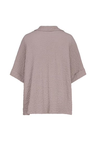 alembika-crepe-polo-top-stone image 7