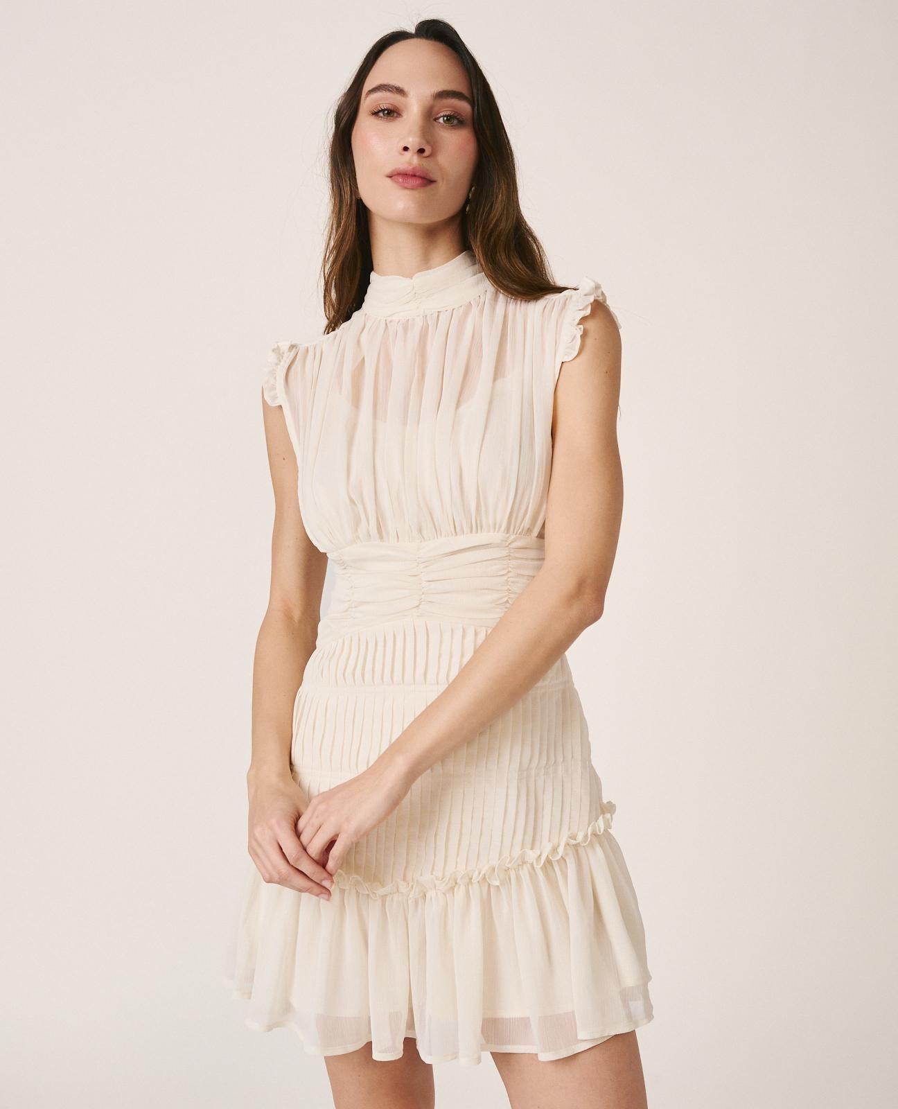 alma-en-pena-high-neck-dress-rmelloses-minikleid-in-wei image 5